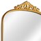 Arched Full Length Mirror Vintage Carved Mirror Iron Frame Wall Mirror